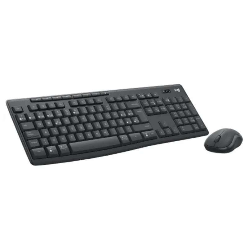 Teclado Logitech 920-012071 Inalámbrico RF Wireless Bluetooth Membrana Grafito Ratón