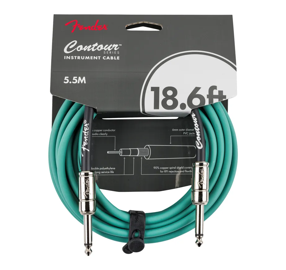 Cabo Fender Contour Series Sherwood Green 5.5m