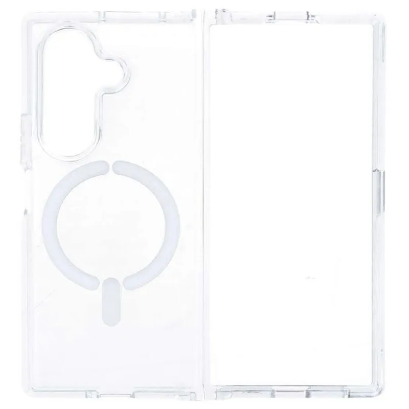 Funda para móvel Transparente Magnética Compatível com MagSafe para Samsung Galaxy Z Fold 7