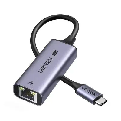 Adaptador Ugreen USB-C para RJ45 2.5Gbps Cinzento