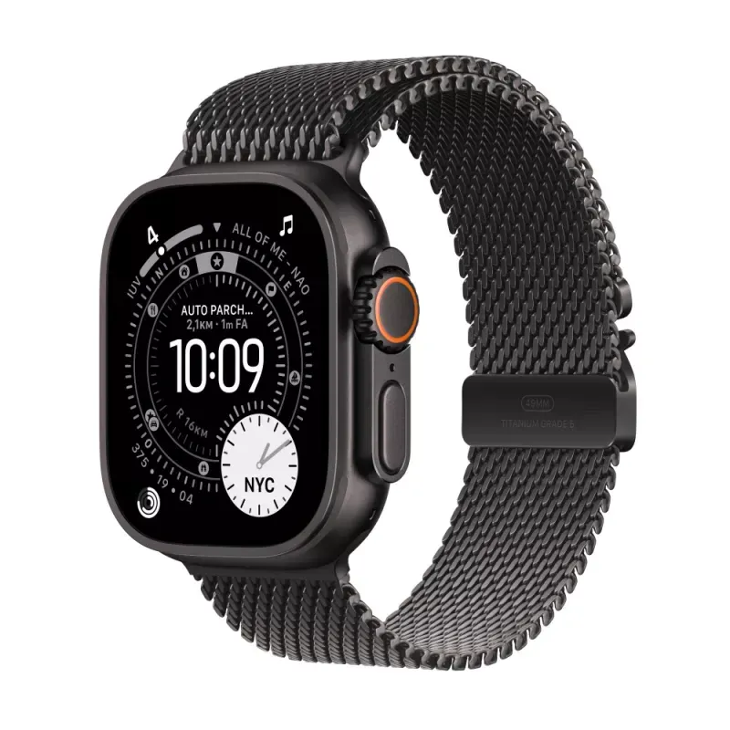 Apple Watch Ultra3 49 Bk Ti Bk Tml M