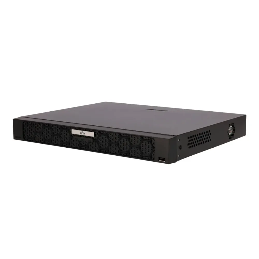 Gravador NVR Uniview Prime 8 Canais IP PoE 4K Preto - UV-NVR502-08B-P8-IQ