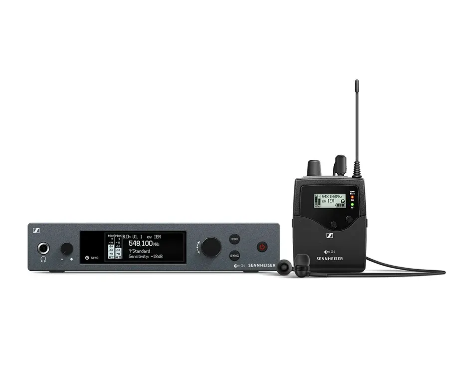 Sistema Wireless Auricular Sennheiser IEM G4 Banda G (566-608Mhz)