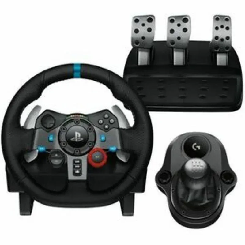 Volante de Corridas Logitech G29 Driving Force Racing Wheel PS5 PS4 PC