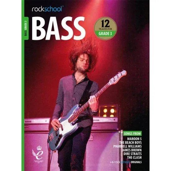 Rockschool LIVRO Bass Grade 3 2018