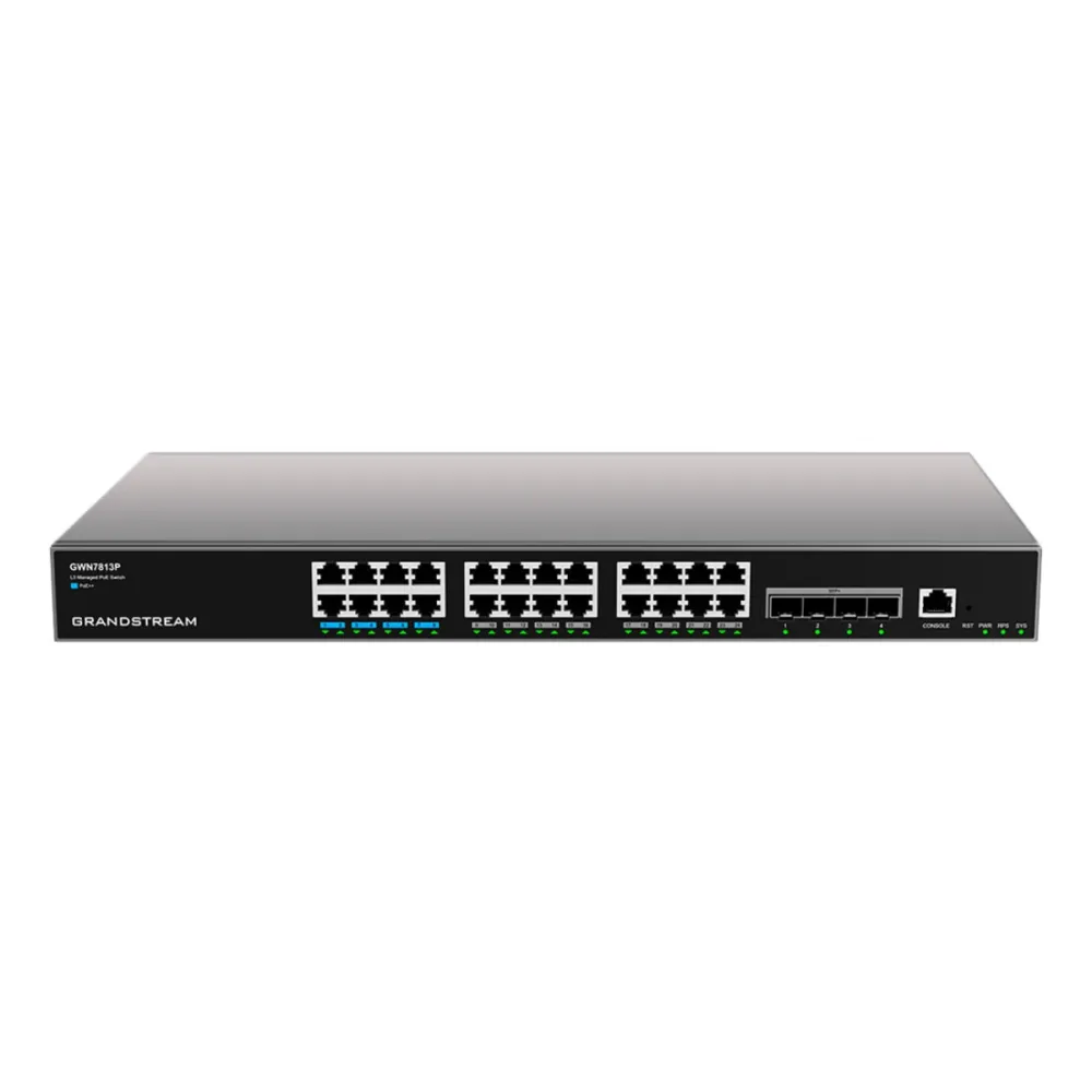 Switch Grandstream GWN7813P 24 Portas Gigabit PoE