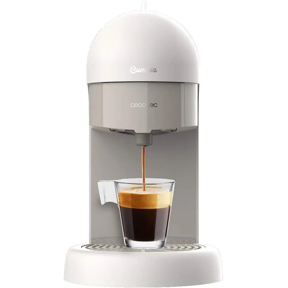 Máquina de Café Expresso Cecotec Cumbia Capricciosa White 19 Bar 1100W