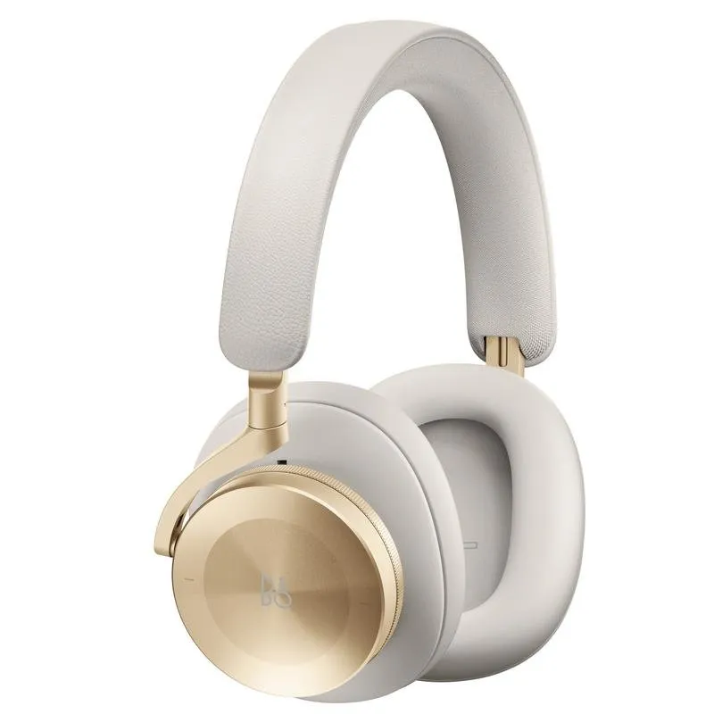 Auriculares Bang & Olufsen BeoPlay H95 sem fios Bluetooth com Cancelamento Ativo de Ruído, microfone e bateria de longa duração, dourado