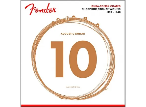 Fender 860XL PhBronze DuraTone Coated .010-.048