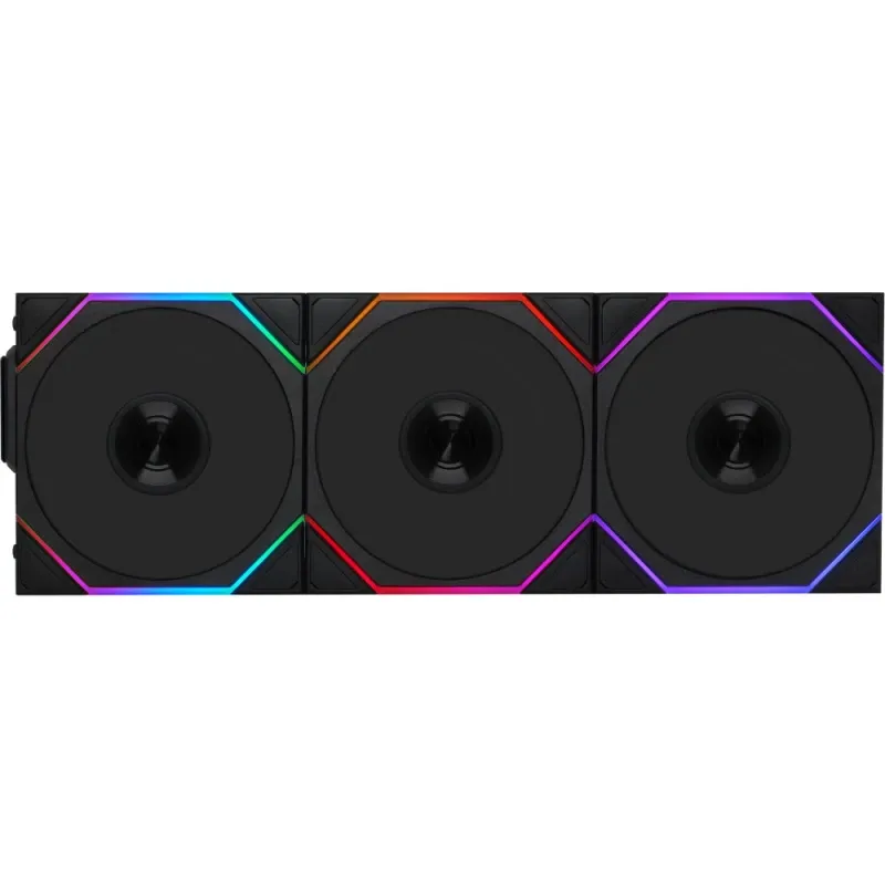 Ventoinha Lian Li UNI FAN TL120 Wireless RGB PWM Preto 120mm (Pack 3)