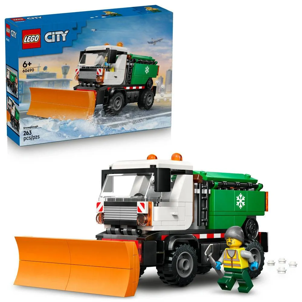 LEGO City Limpa-neves: 60490 | Idades 6+ | 263 Peças | Item 60490