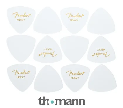 Fender Triangle Picks WH Set Heavy