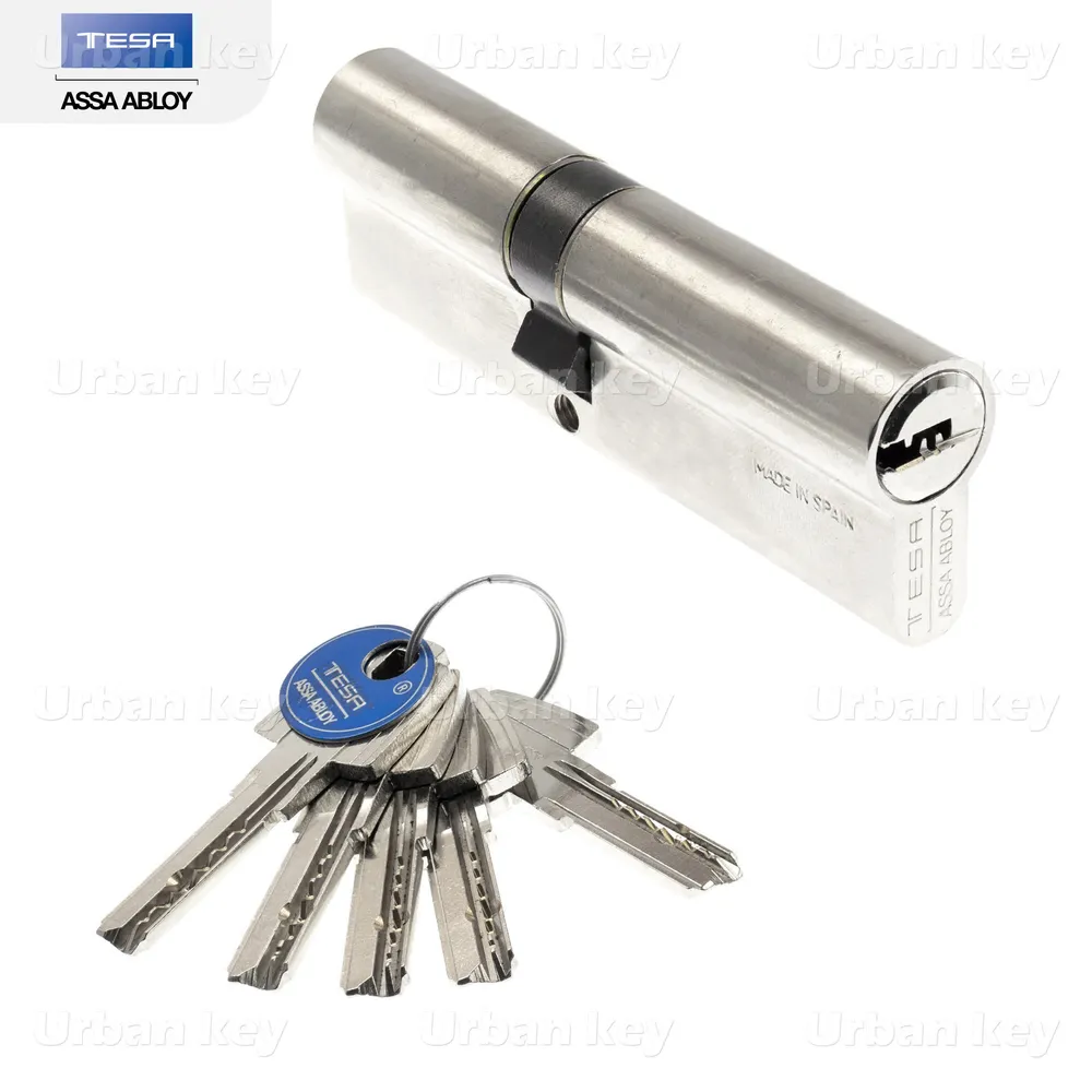 Cilindro Segurança Tesa T60 (30 60) Niquelado - CILSEG3060UK