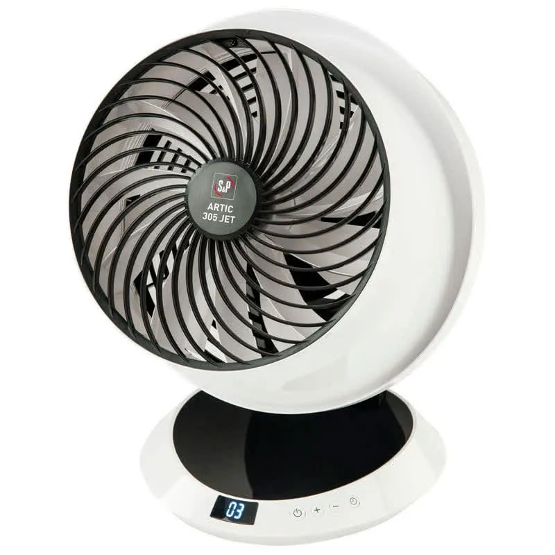 Ventilador de Mesa S&P ARTIC-305 JET 30W Preto