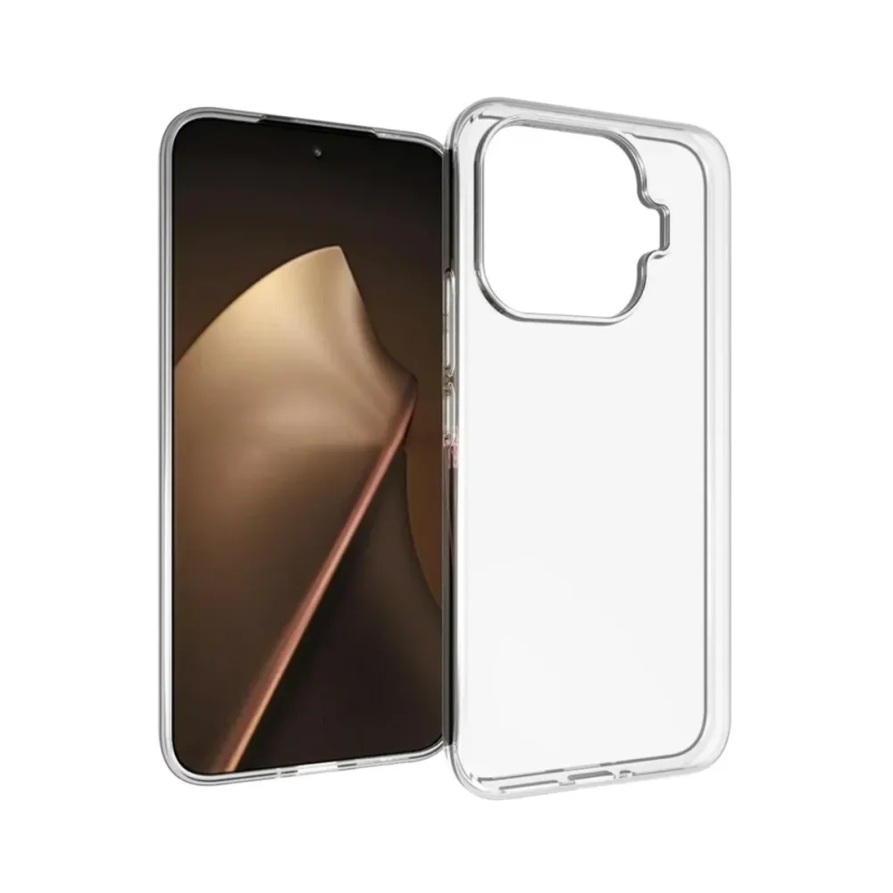 Capa Silicone Reforçado Xiaomi 17T Transparente