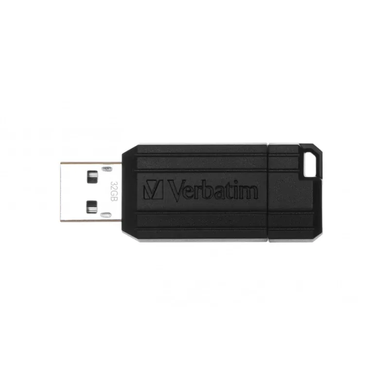 Pen Drive Pinstripe Usb2.0 32Gb (Preto) - Verbatim