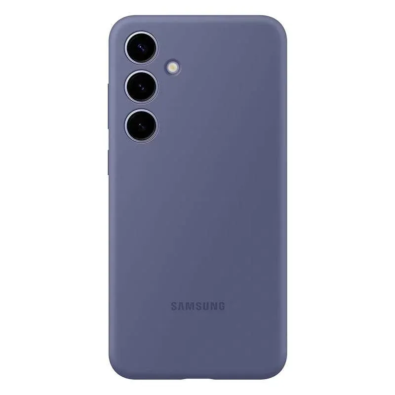 Capa Silicone Samsung Galaxy S24 Violeta