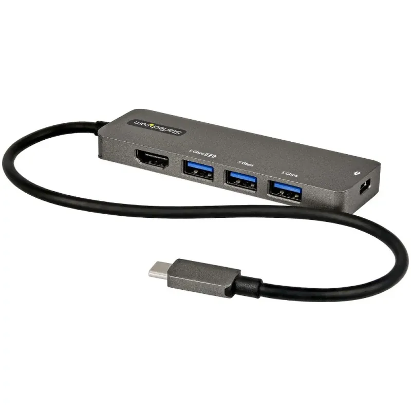 StarTech Docking Station USB-C HDMI 4K PD de 100W Hub