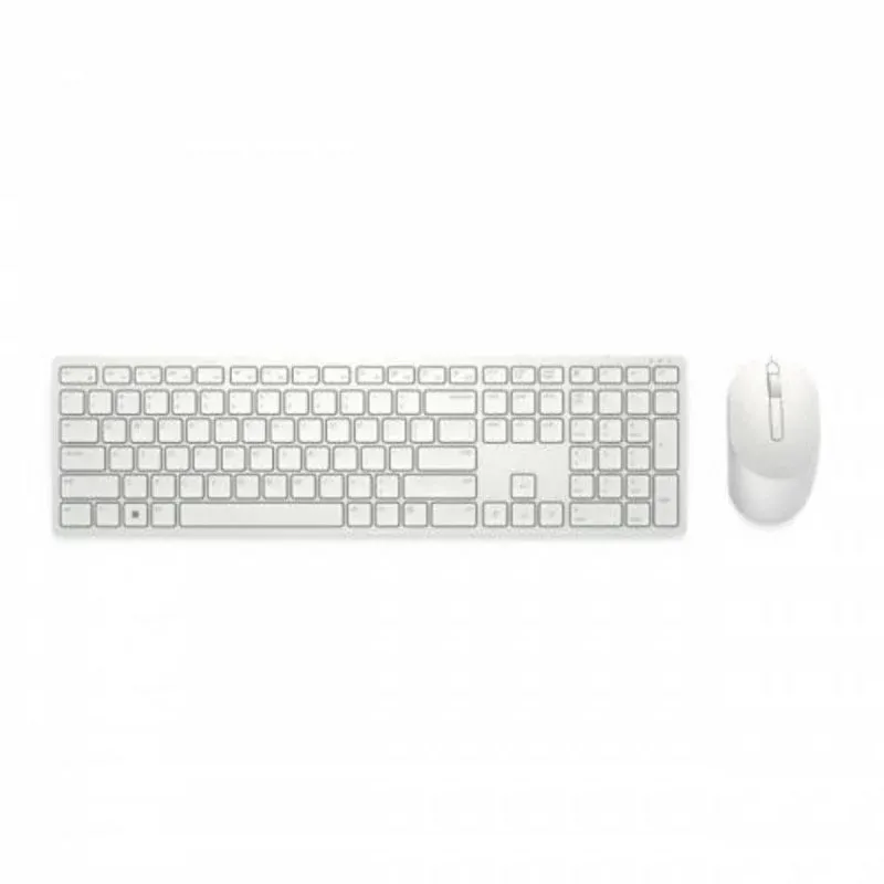 Dell Conjunto de Teclado e Rato Sem Fios Branco