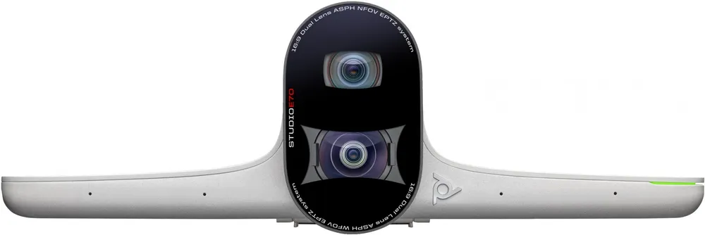 Webcam HP Poly Studio E70 4K 20MP USB-C Branca DirectorAI