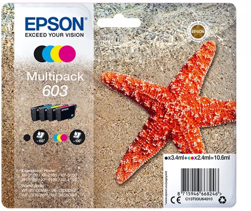 EPSON 1LB Multipack 4-colours 603 Ink