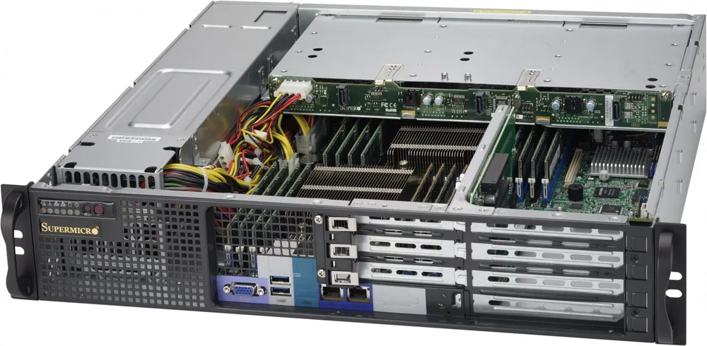 Supermicro SuperChassis 823MTQC-R802WB Rack Black CSE-823MTQC-R802WB