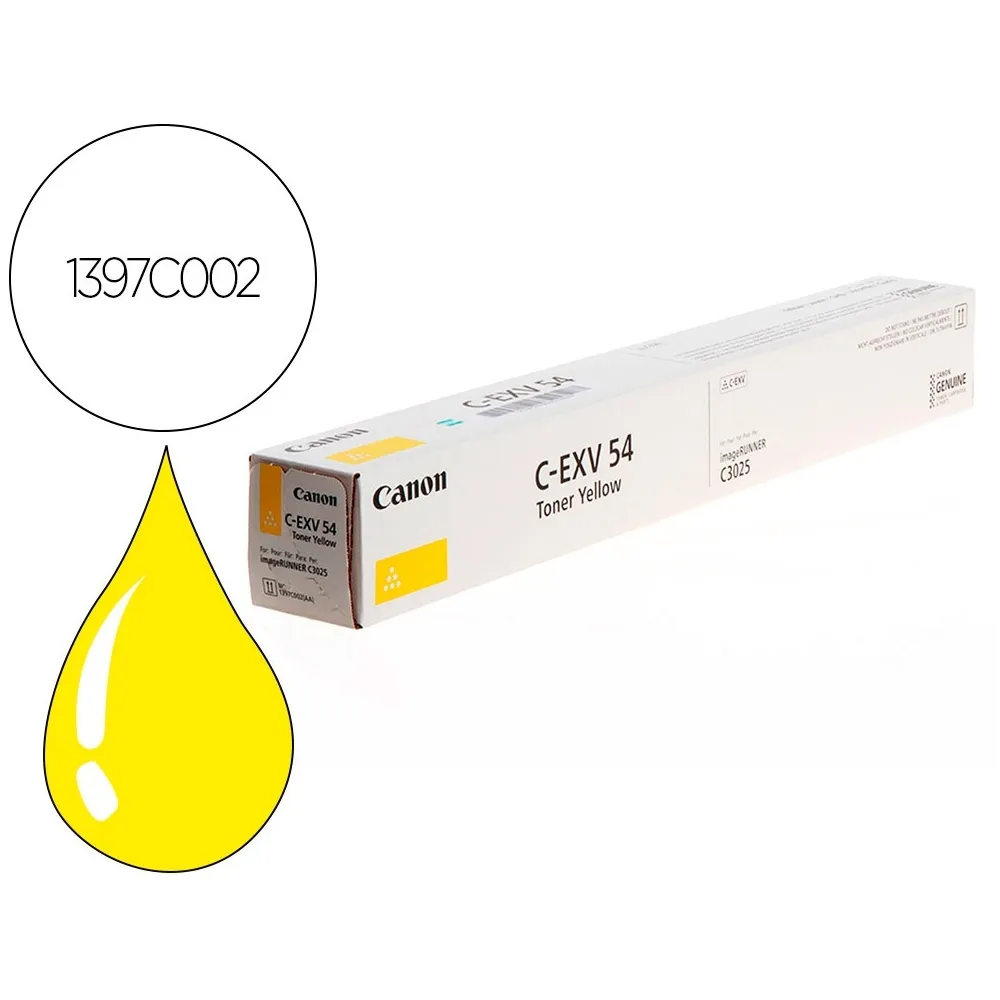 Toner C-EXV 54 (Amarelo) – CANON