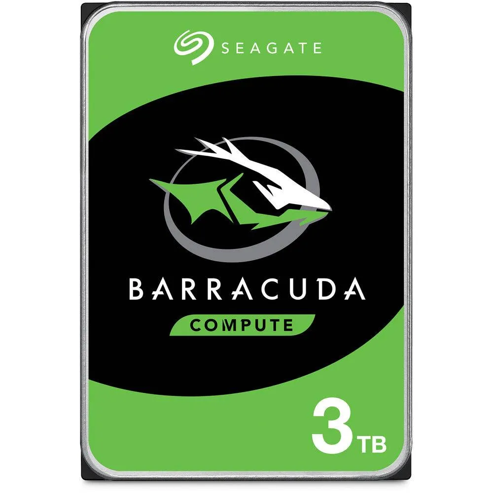 Disco Rígido 3.5 Seagate Barracuda 3TB 5400RPM 256MB Cache 185MB/s SATA 6Gb/s