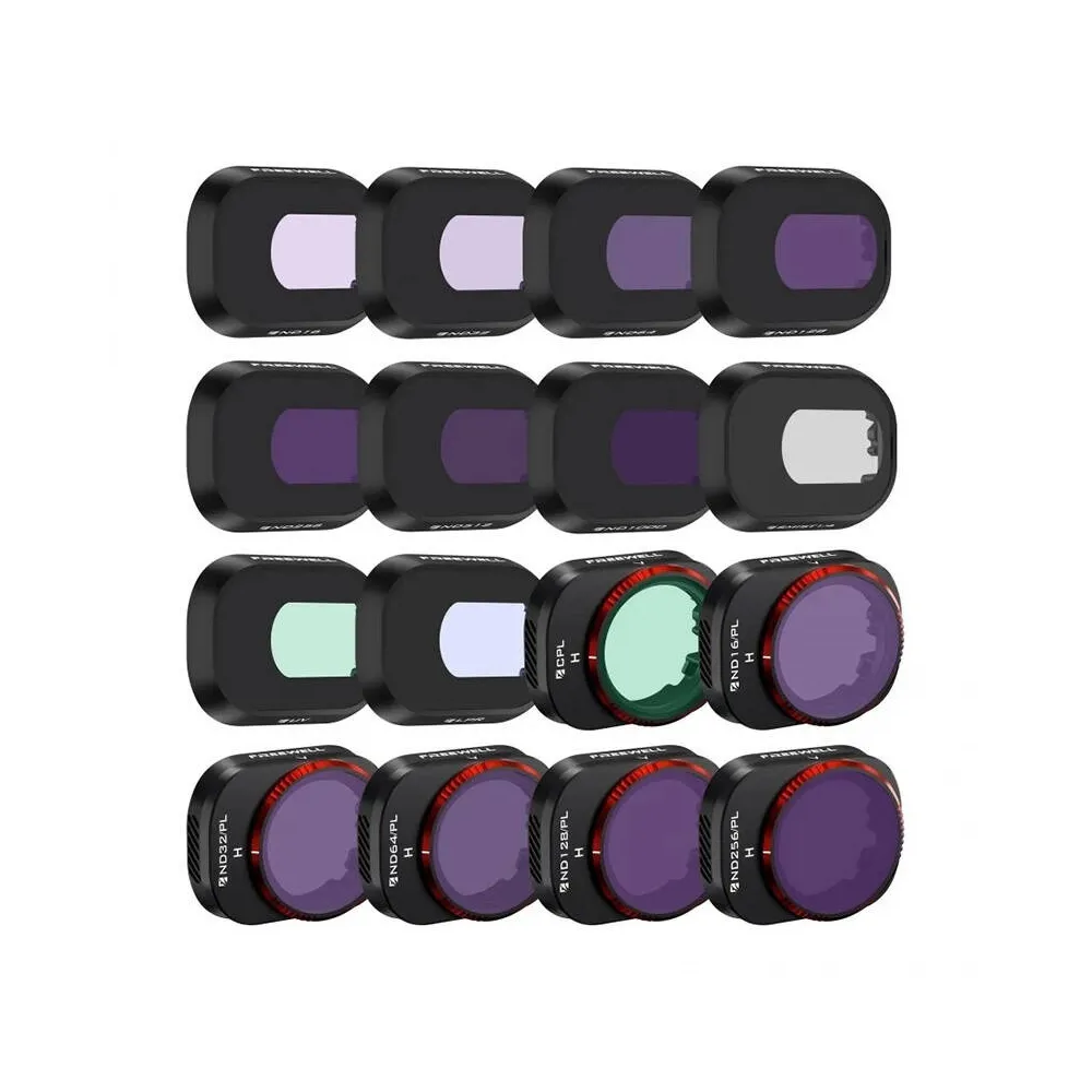 Freewell DJI Mini 4 Pro Mega Filtros - 16Pack