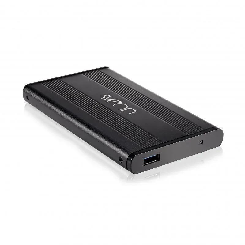 Sveon STG062 Caixa para Disco Rígido 2.5" SATA 3 USB 3.0 Alumínio Preta