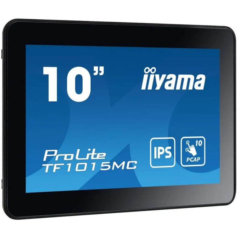 Monitor iiyama TF1015MC-B3 10,1" HD 75Hz IPS Tátil Multi-touch VESA RJ45