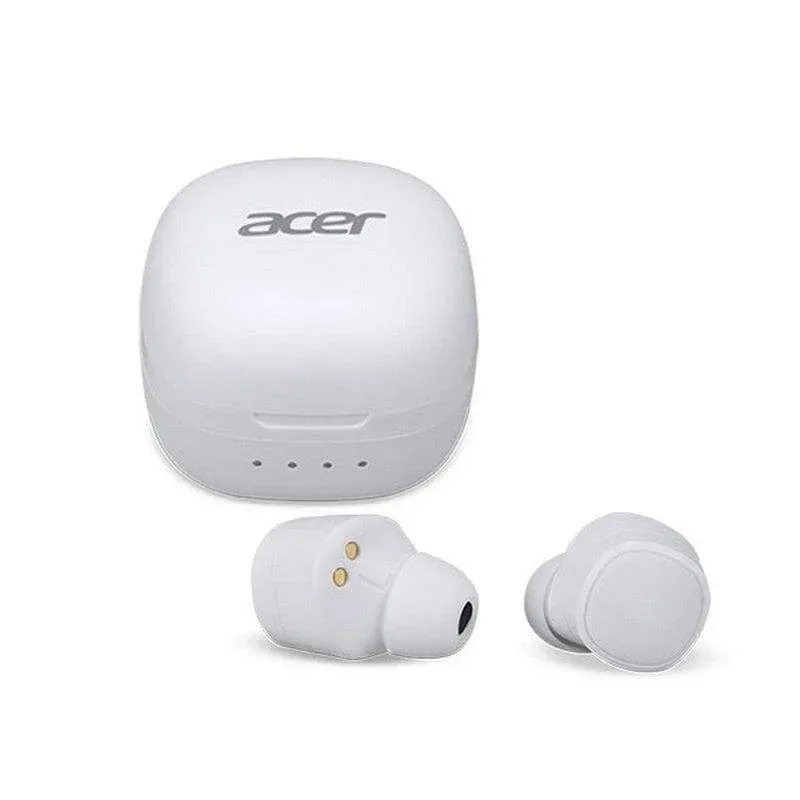 Auriculares Acer Go AHR162 Inalámbricos Bluetooth para Chamadas e Música Branco