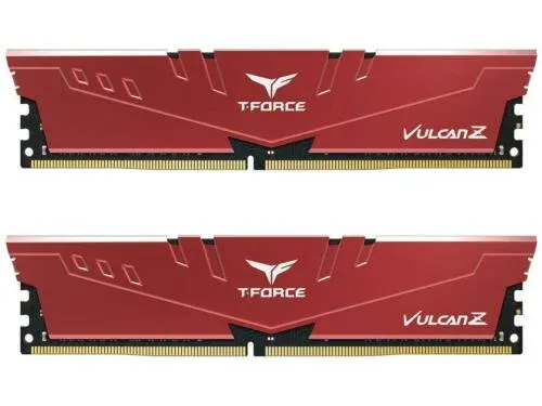 Memória RAM Team Group 32GB (2x16GB) DDR4 3200MHz Vulcan Z Red CL16