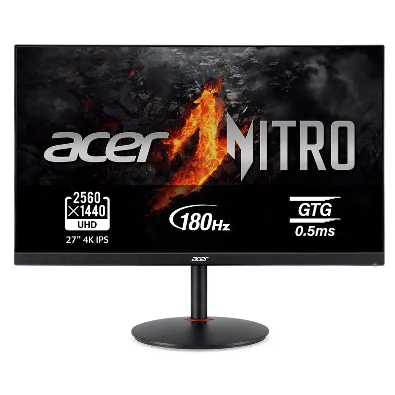 Monitor Acer Nitro XV2 XV272U V3 27" LED IPS WQHD 180Hz FreeSync Premium