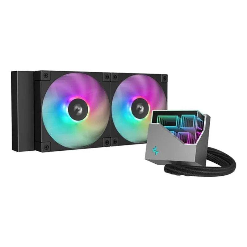 Water Cooler DeepCool LT240 ARGB 240mm All-In-One Preto