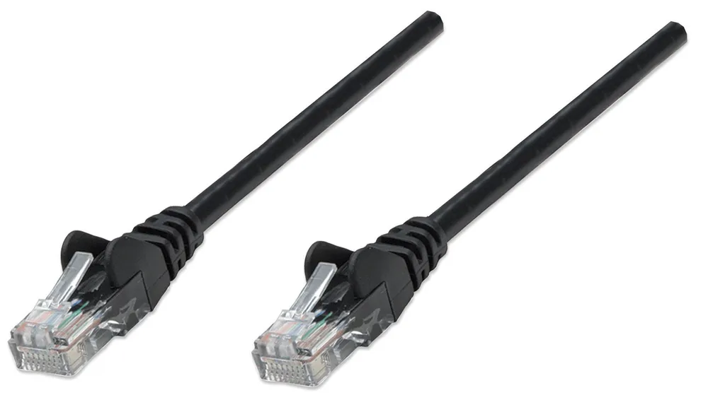 Network Patch Cable - Cat5e - 1.5m - Black - CCA - U/UTP - PVC 338387