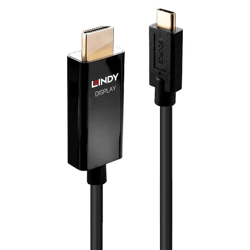 Adaptador de Cabo de Vídeo Lindy 43293 Preto
