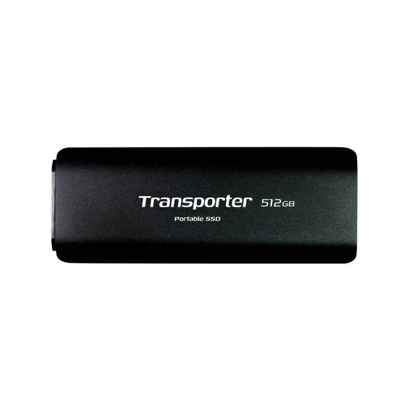 Disco Rígido Disco Duro Patriot Transporter 512GB SSD USB Tipo C 1000MB/s Alumínio