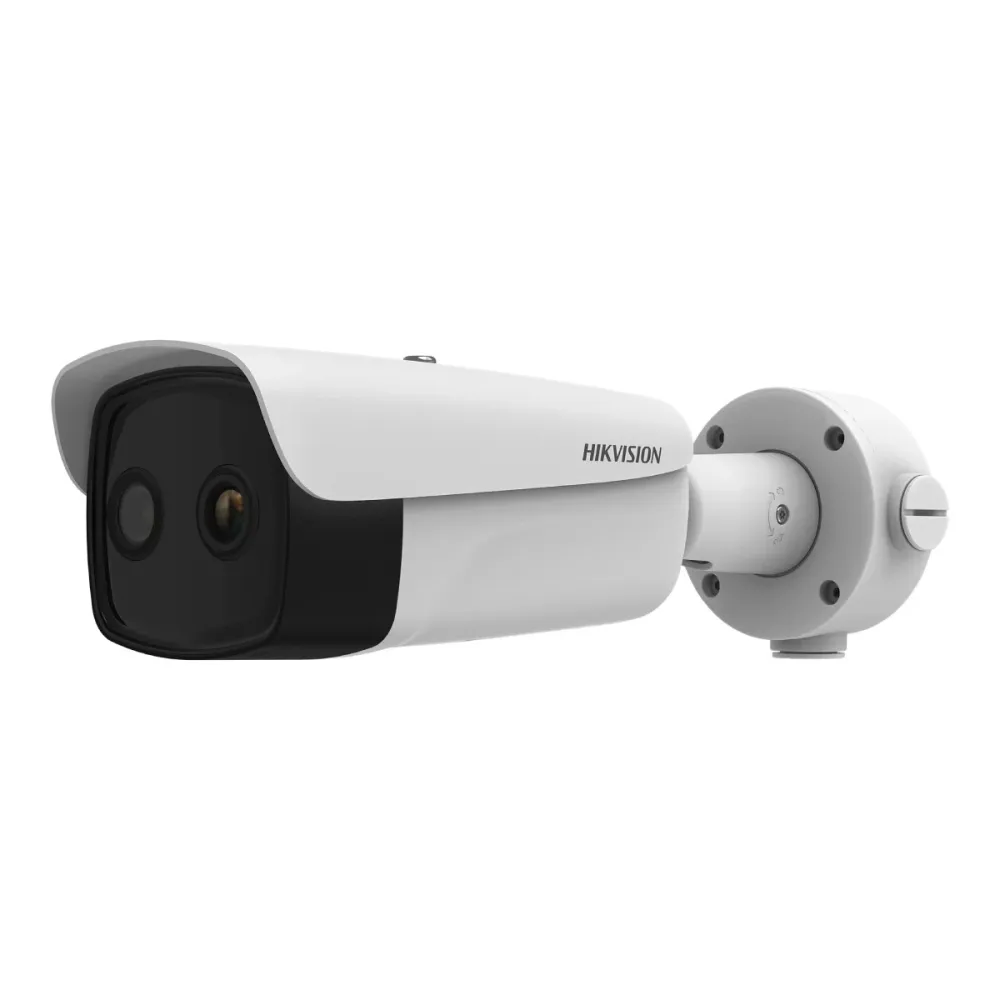 Câmara de Segurança Térmica IP Hikvision 17μm 25mm + Óptica 4MP 12mm IP67 - DS-2TD2138-25/QY