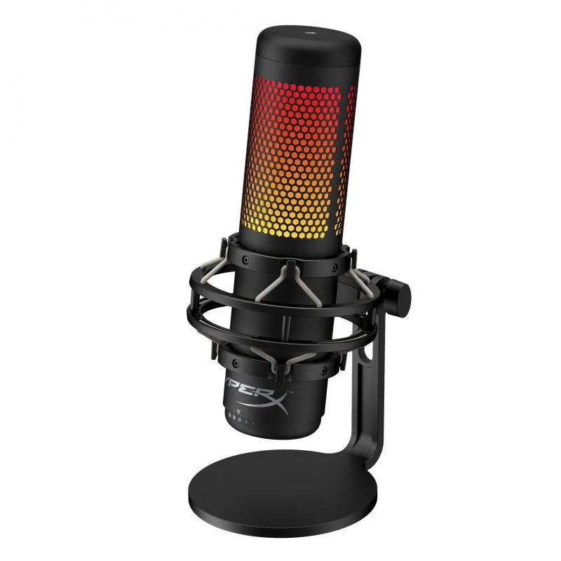 HyperX Quadcast S Microfone Condensador USB Autónomo RGB