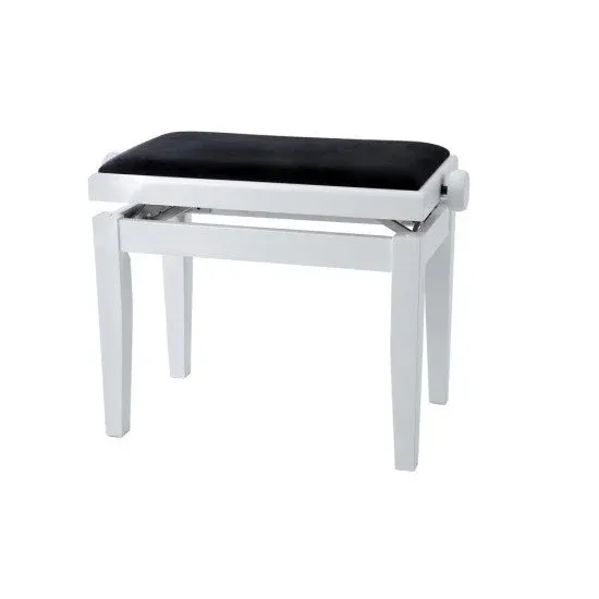 GewaPure BANCO PIANO REGULAVEL Deluxe Branco Matte