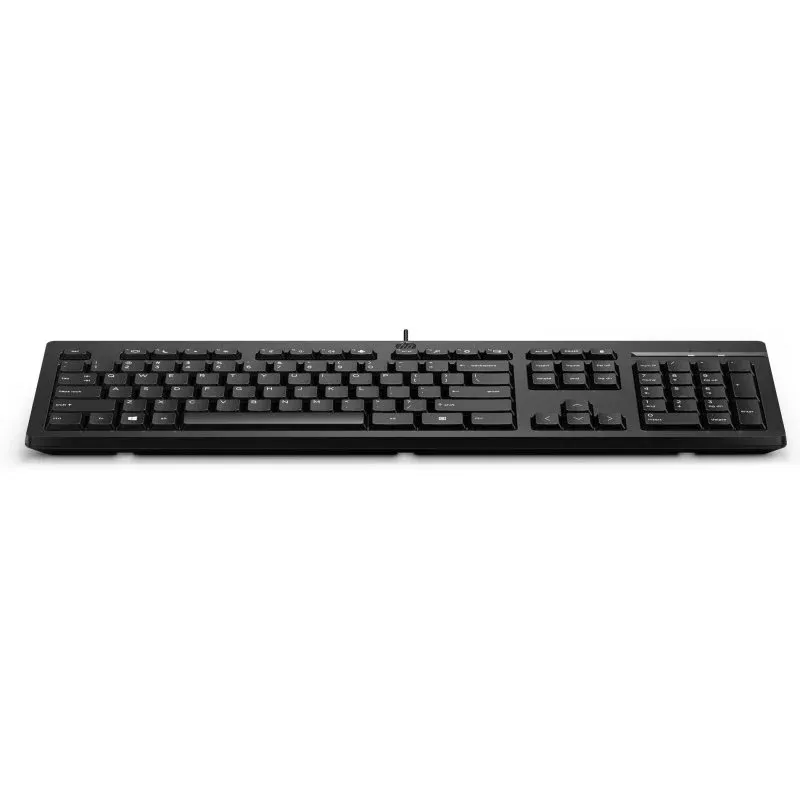 Teclado de membrana HP 125 Layout NL com fios preto
