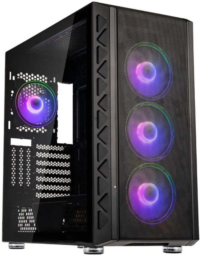 Caixa ATX Kolink Citadel Mesh ARGB Preto