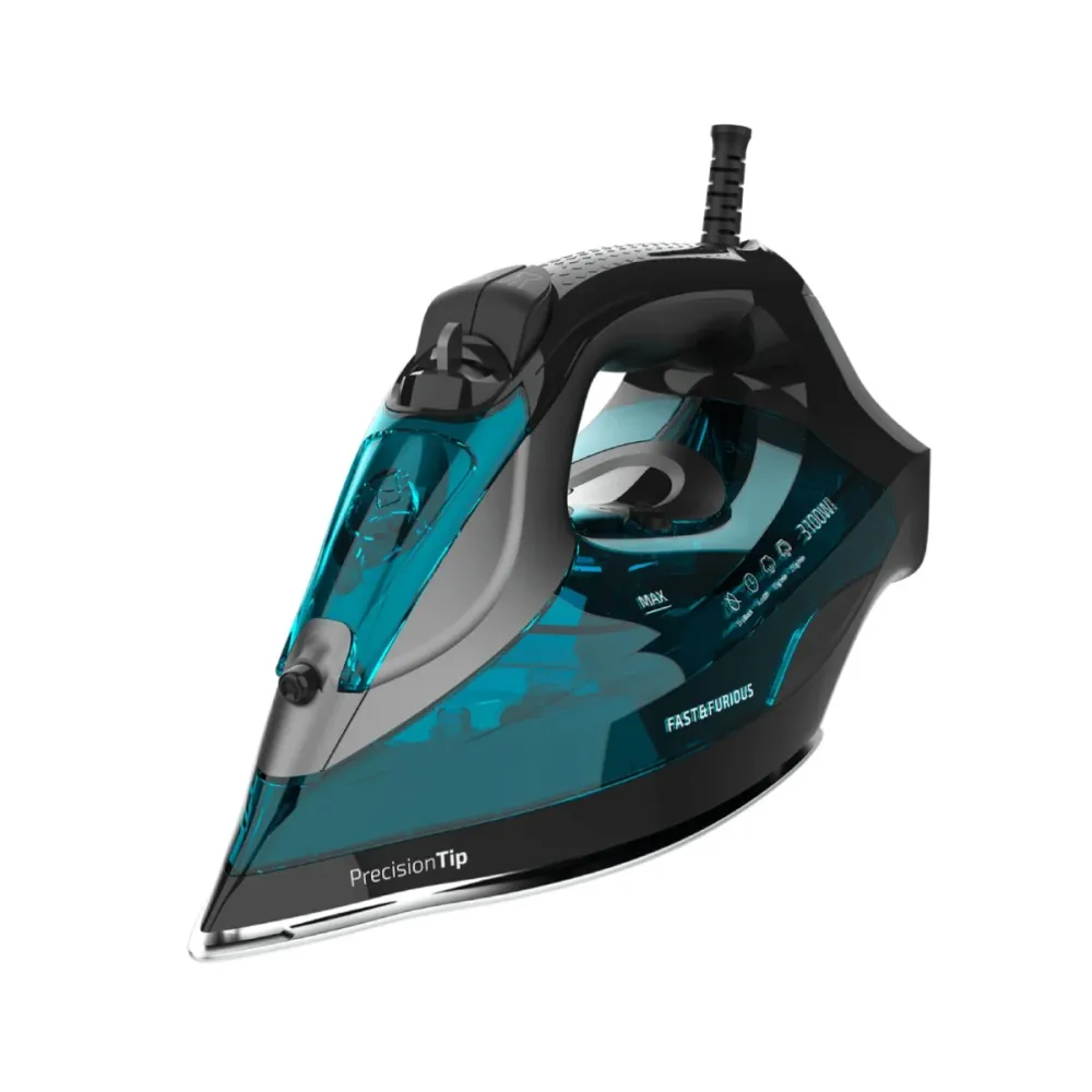 Ferro a Vapor Cecotec Fast&Furious 5055 Pro 3100W Azul - 05570