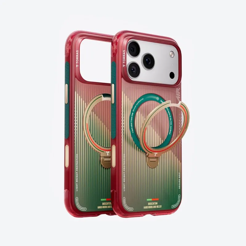 Funda para telemóvel Torras Ostand Q3 Air Glory Slash Edição Limitada para iPhone 17 Pro Max
