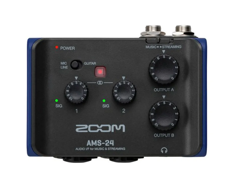 Interface Áudio Zoom AMS-24