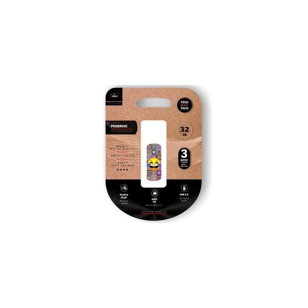 Tech One Tech Pen USB Emoji Meparto 32GB