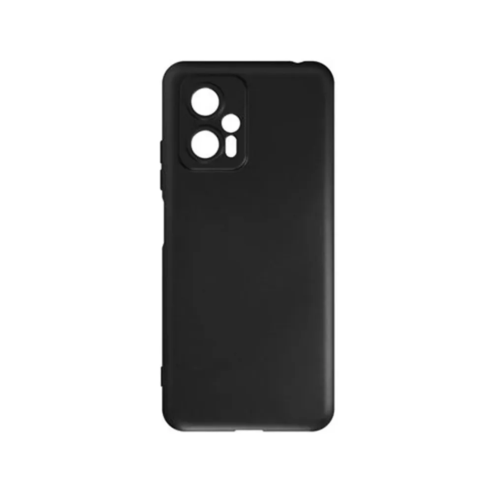 Capa Silicone Com Xiaomi Pocophone X4 GT Preta