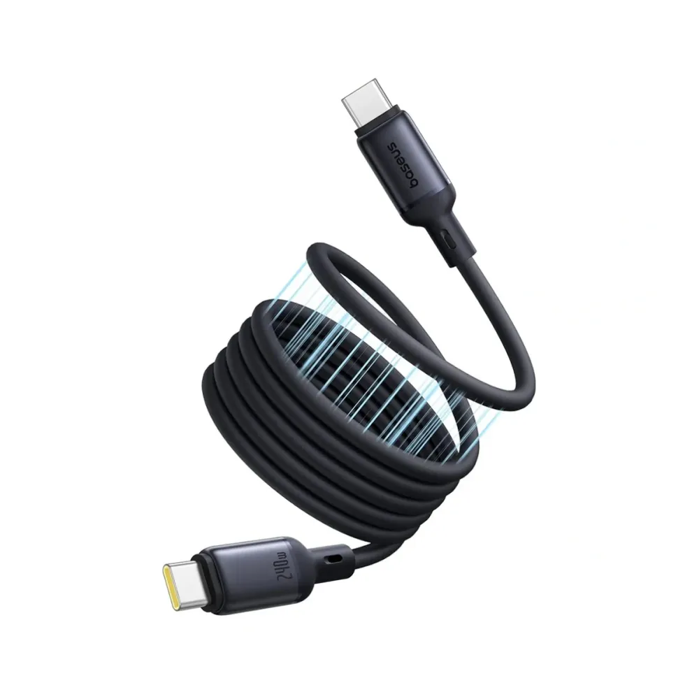 Cabo de Dados Baseus USB-C PicoGo Mag PD 240W 1M Preto