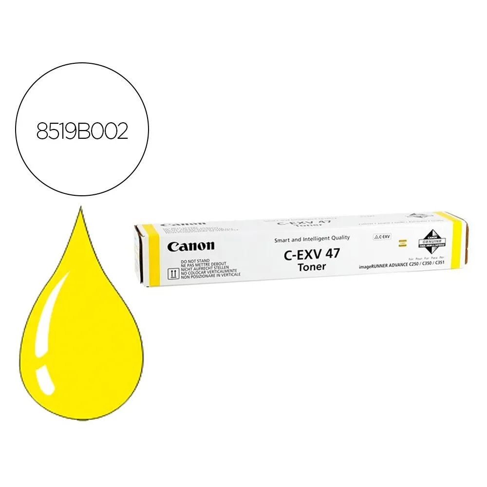 Toner C-EXV 47 (Amarelo) – CANON